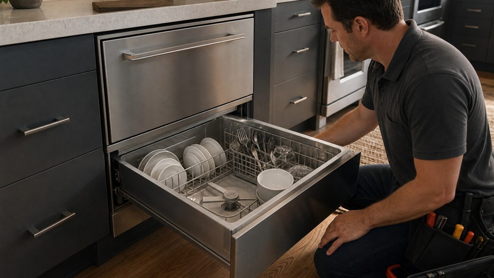 DCS DishDrawer Not Filling With Water: Why the Wash Cycle Stays Dry