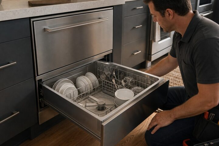 DCS DishDrawer Not Filling With Water: Why the Wash Cycle Stays Dry