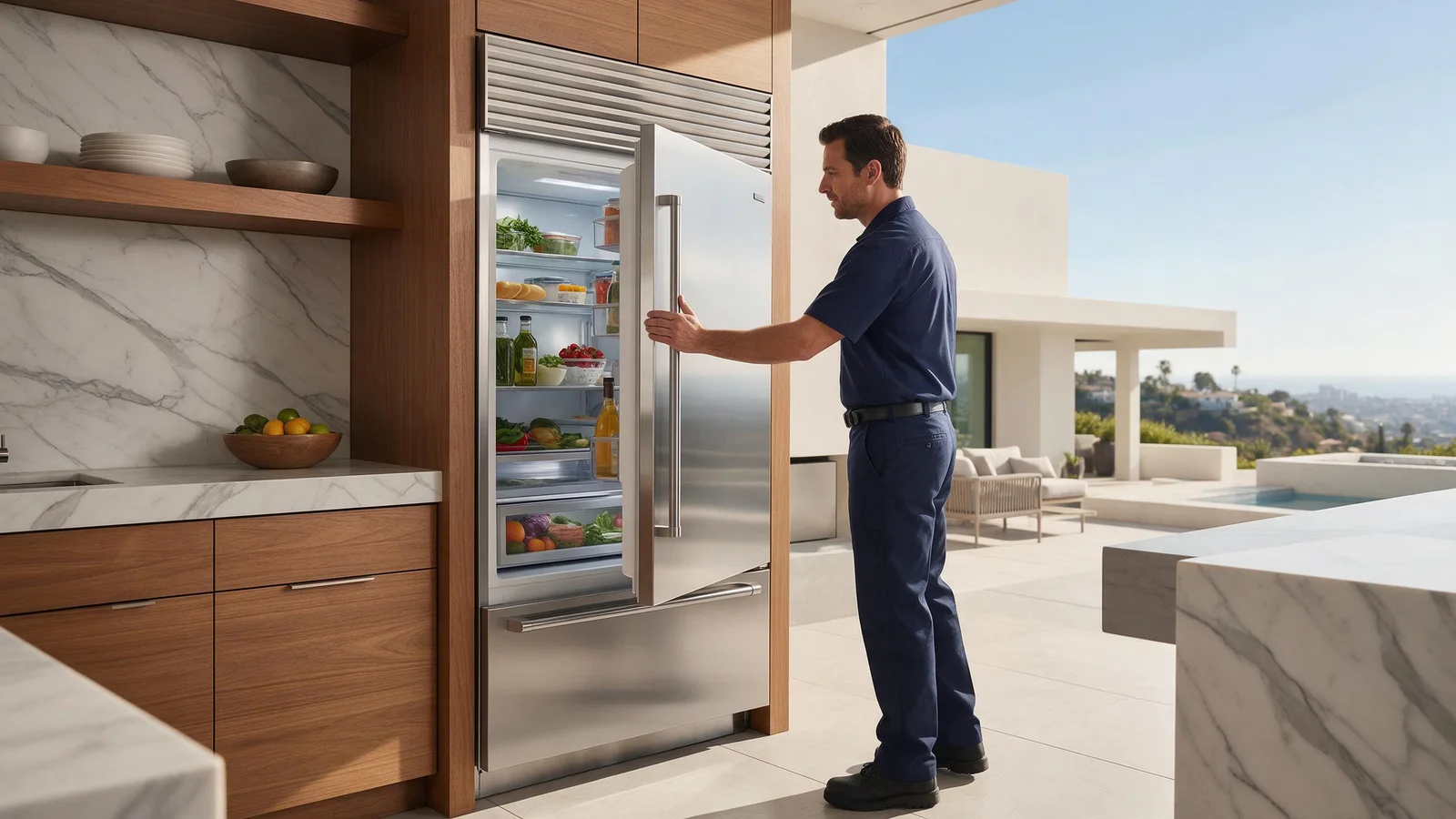 DCS Ice Maker Not Working in Los Angeles